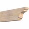 Ekena Millwork New Brighton Smooth Rafter Tail, Douglas Fir, 3 1/2"W x 8"H x 24"L RFT04X08X24NEB00SDF - alternate 1